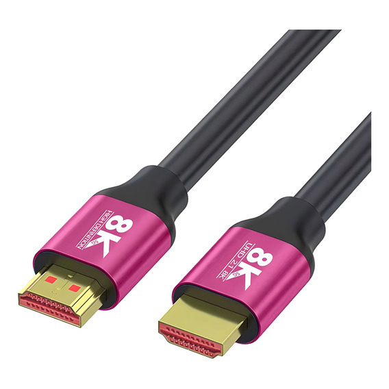 Salaron Cable Hdmi 2.1 2 Metros/8k 60hz/4k 120hz/ Uhd 48gbps