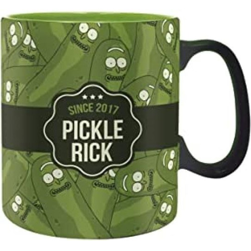 Rick And Morty - Mug - 460 Ml - Pickle Rick Acc