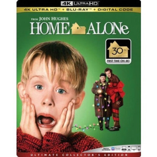 4k Ultra Hd + Blu-ray Home Alone / Mi Pobre Angelito