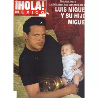 Revista Luis Miguel Araceli Arambula Y Su 1° Hijo 2007