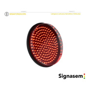 Lámpara Led Para Semaforo Tipo Vehicular Color Rojo 30cm