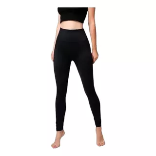 Lote 4 Leggins Mallones Lisos Pretina Faja Ancha Dtg800