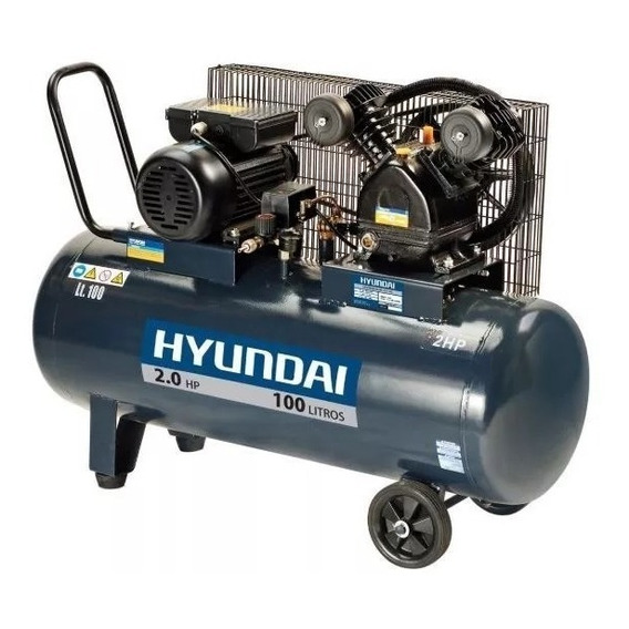 Compresor Hyundai 100 L 2 Hp Hyac100c - Tyt