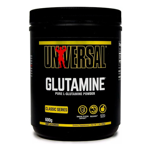 Glutamina Universal Nutrition 600grs Aminoácido Recuperación Sabor Sin Sabor