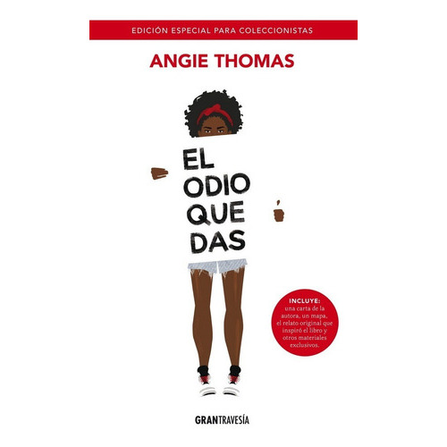 El Odio Que Das ( Edición Especial Para Coleccionistas), De Thomas, Angie. Editorial Oceano Gran Travesia, Tapa Blanda En Español, 2021