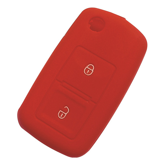 Protector De Silicona Telemando Volkswagen Rojo (2t)