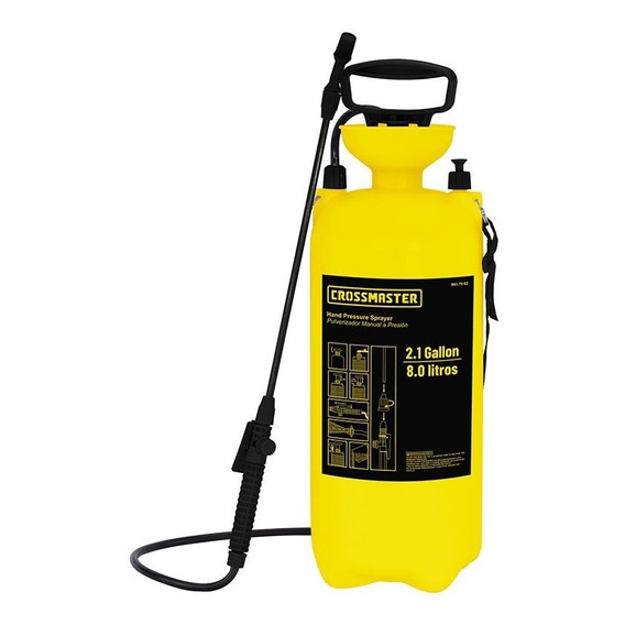 Pulverizador Atomizador Fumigador Manual 8 L Crossmaster 