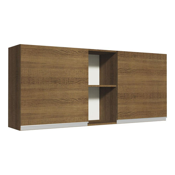 Alacena Madesa Glamy 150 Cm 2 Puertas Y 2 Nichos