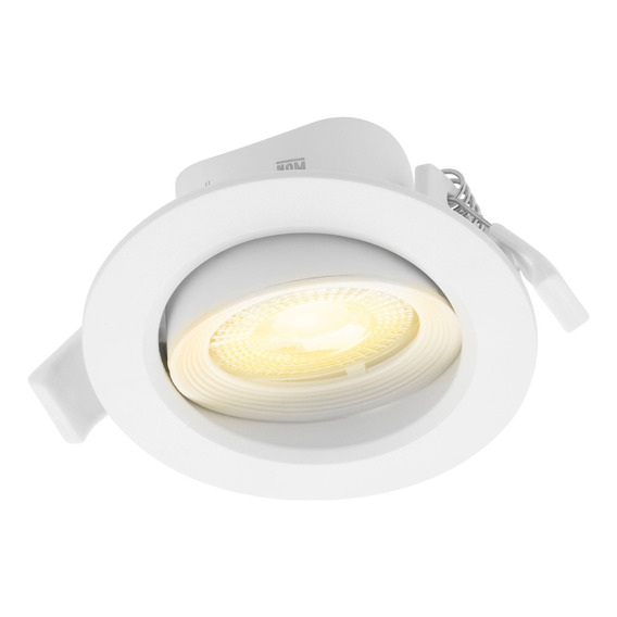 Empotrado En Plafón Led 5w Spot Dirigible Luz Cálida Tl-2901 Color Blanco