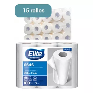 Bolsón Elite Rollo De Cocina X 15 Unidades 6646 100 P