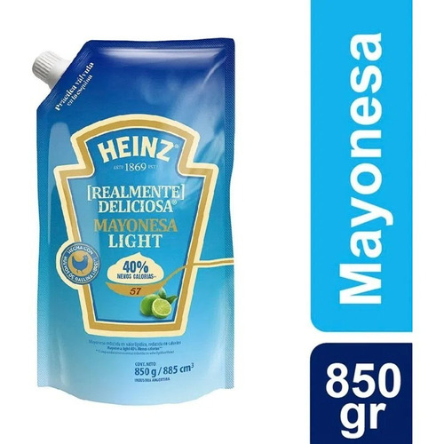 Mayonesa  Heinz Light 850 Gramos