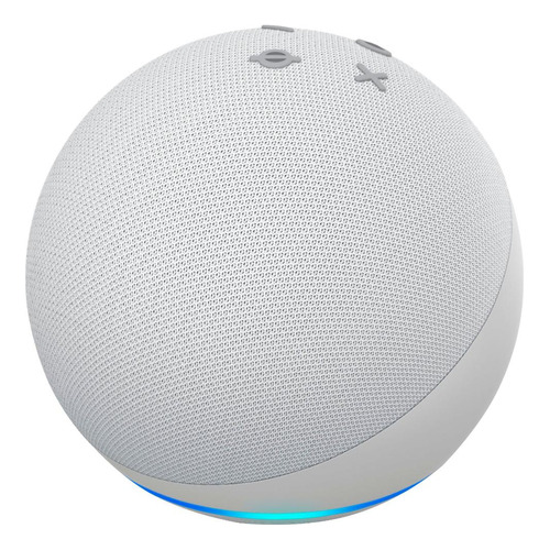Amazon Echo Dot 5th Gen con asistente virtual Alexa glacier white 110V/240V