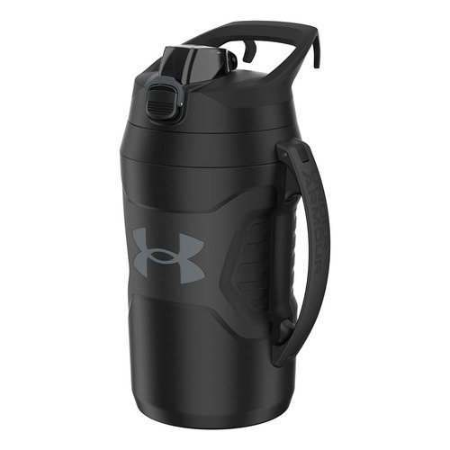 Termo Bote Under Armour Playmaker 64 Oz (1.9 Lt) Gym Camping Color Negro