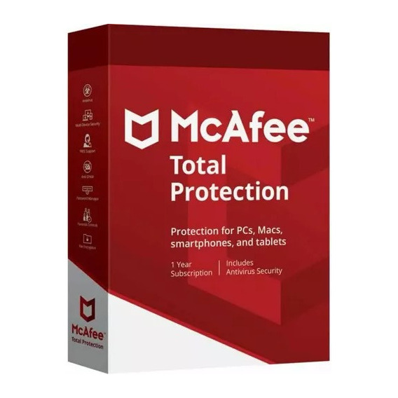 | Mcafee Total Protection 1 P.c|  