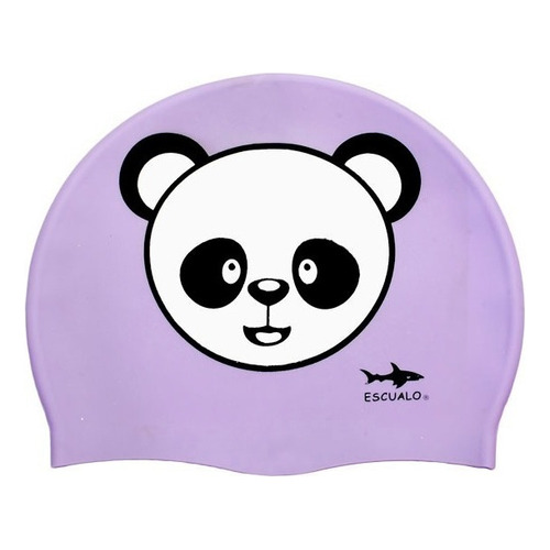 Gorras Natación Adulto Modelo Panda - Escualo Color Lila Talla Unitalla Diseño De La Tela Silicon