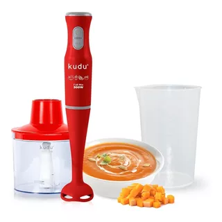 Minipimer Mixer De Mano Kudu Con Vaso Dosificador Y Picador