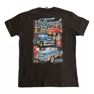 Remera De Algodó  Yorkstone  Camionetas Ford Talles Xs A Xxl