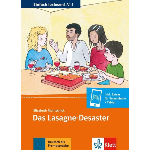 Das lasagne-desaster, libro, de Varios autores. Editorial Ernst Klett Sprachen GmbH, tapa blanda en alemán