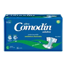Pañales Para Adultos Comodin Anatomico Grande G X16