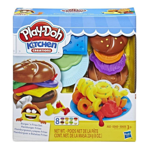 Play Doh Kitchen Creations: Snacks - Set Sorpresa Color Multicolor
