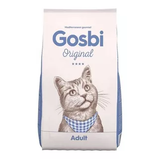 Alimento Gosbi Original Mediterranean Gourmet Para Gato Adulto Sabor Mix En Bolsa De 12kg