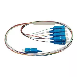 10 Splitter Óptico Conectorizado 1x8 Sc Upc Anatel 2flex