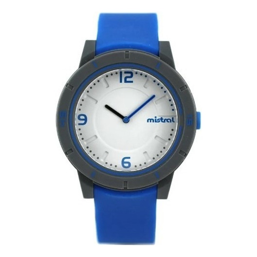 Reloj Mistral Hombre Gaw-1163-02 Color de la malla Azul Color del bisel Gris Color del fondo Blanco