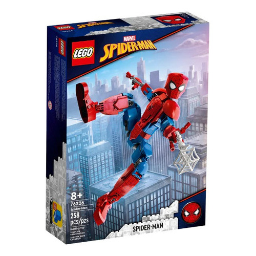 Lego 76226 Spiderman Figura Armable Cantidad De Piezas 258