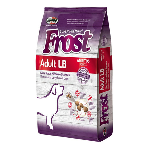 Alimento Frost Super Premium LB para perro adulto de raza mediana y grande sabor mix en bolsa de 15kg