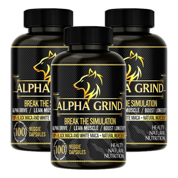 Alpha Grind 300 Capsulas. Envió Gratis