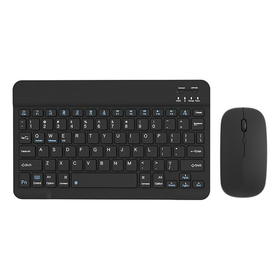 Combo Teclado Y Mouse Bluetooth Compatible Win/ios/android