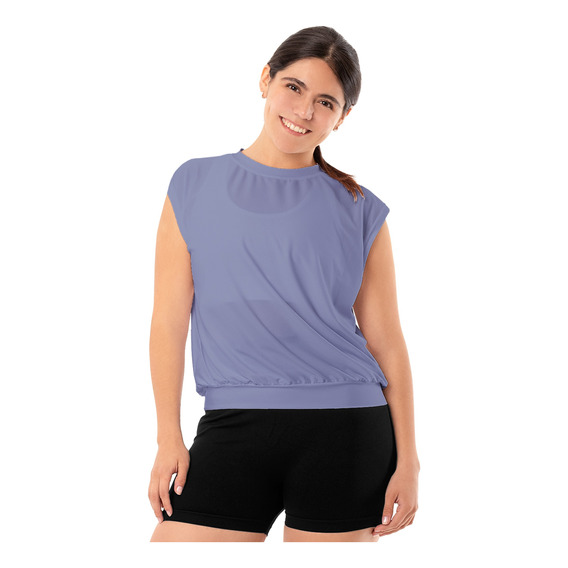 Blusa Top Deportivo Mujer Sport Playera Sin Mangas Gym Yoga