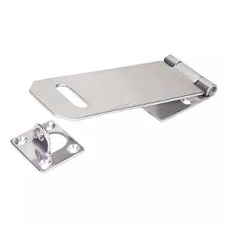 Porta Cadeado Trinco Ferrolho Fecho 4polegadas 10cm Aço Inox