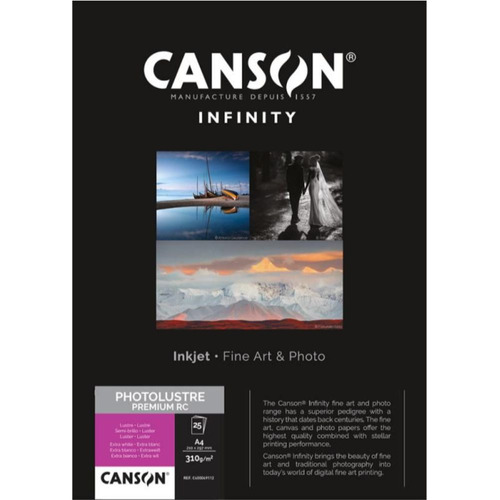Canson Infinity Photo Lustre Premium Rc 310gr Lustrado A3+ Color Multicolor