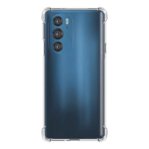 Funda Para Moto Edge 30 Pro Acrigel Esquinas Reforzadas Color Transparente