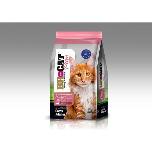 Br For Cat Adulto Salmon X 3 Kg