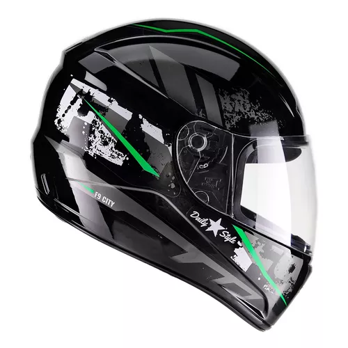  Casco integral de motocicleta para hombre y mujer, con