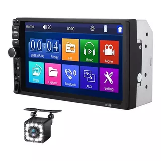 Radio Multimedia Con Pantalla Tactil 7 Pulgadas Bluetooth Fm