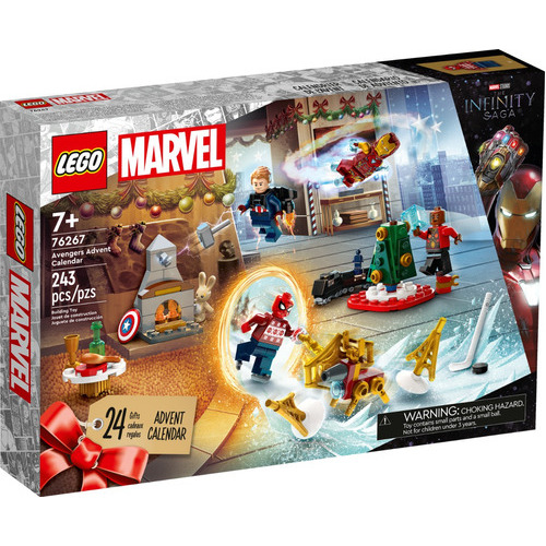 Lego Marvel Avengers Calendario Adviento 2023 - 76267 243pz Cantidad De Piezas 243