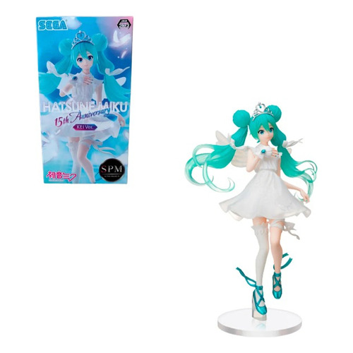 Sega Vocaloid Hatsune Miku 15th Anniversary Kei Figura