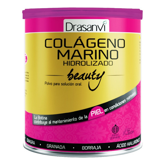 Colageno Marino Con Biotina & Acido Hialuronico 300gramos