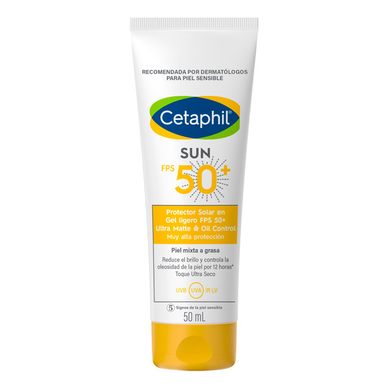 Cetaphil Sun Color Protector Solar 50fps 50ml