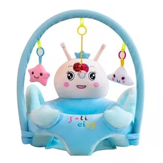 Asiento Silla Cojín Apoyo Entrenador Felpa Algodón Bebe Niño