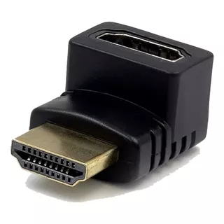 Adaptador Hdmi 90 Graus L Macho X Fêmea 2.0 1.4 P/ Tv Parede