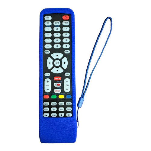 Funda Compatible Con Control Tv Daewoo Jvc Vios Ghia Azul