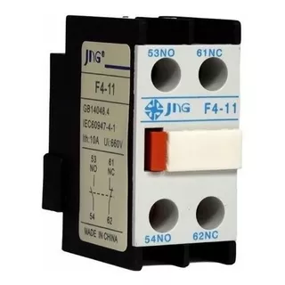 Bloco De Contato Auxiliar F4-11 (1na+1nf) Para Contator Jx2 