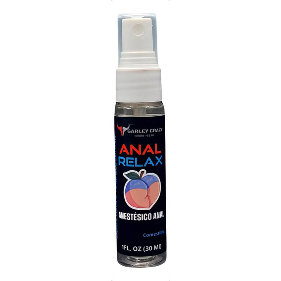 Garley Crazy Anal Relax Lubricante Desensibilizador 1fl.oz/30ml Relajante Anal