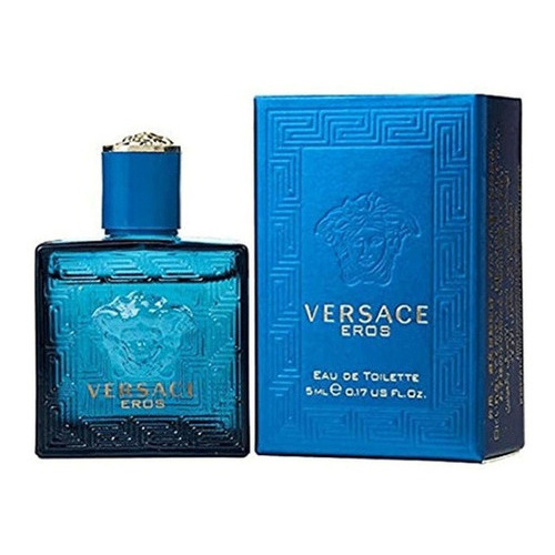 Perfume Eros 5ml Edt Hombre Versace Volumen De La Unidad 5 Ml