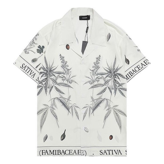 Amiri Camisa Hombre Planta Sativa