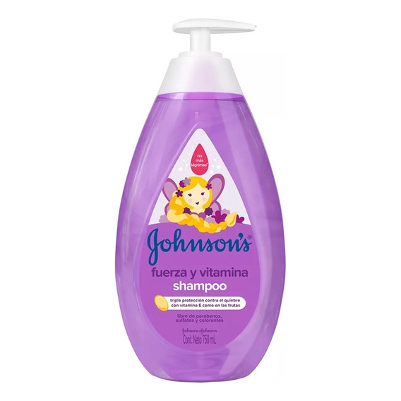 Shampoo Johnsons Fuerza Y Vitamina E 750ml